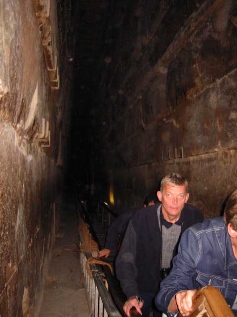 inside the pyramid